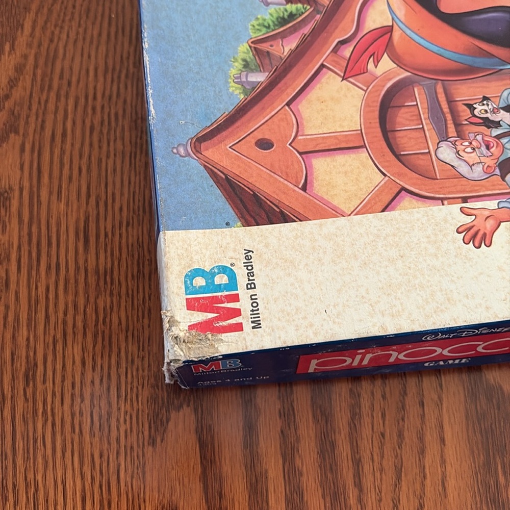 1993 Walt Disney’s Pinocchio Board Game Milton Bradley MB Complete 3D Gameboard - Picture 4 of 5